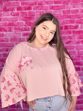 Load image into Gallery viewer, Rose Crop Tee