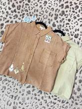 Load image into Gallery viewer, Vintage Wash Button Up - 2 Colors!
