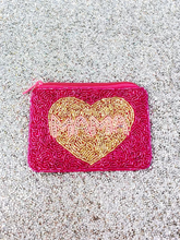 Load image into Gallery viewer, Beaded Mama Coin Pouch - 2 Colors!
