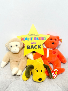 Beanie Baby - 3 Characters!