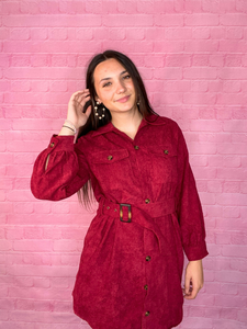 Corduroy Dress