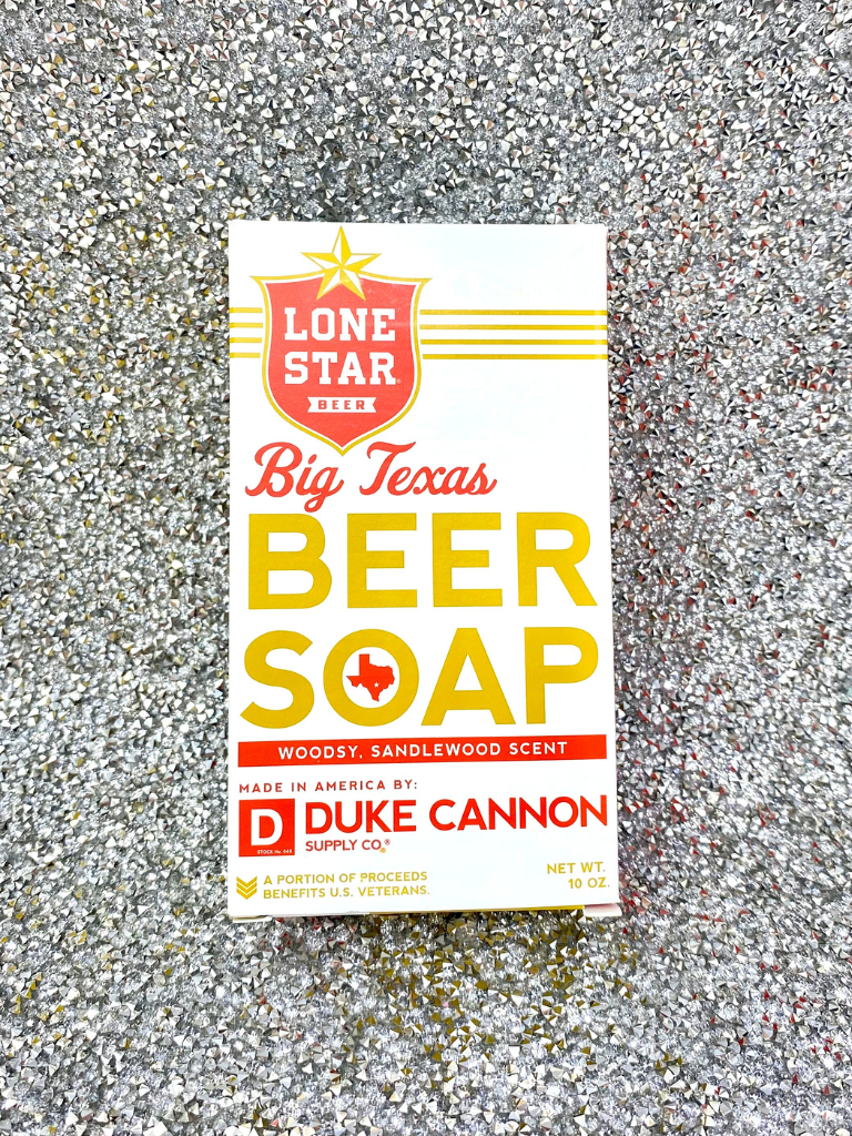 Duke Cannon Lone Star Beer Soap