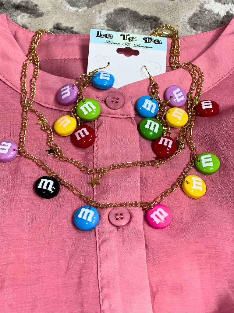M M Necklace 2 Colors