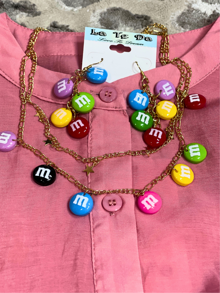 M&M Necklace - 2 Colors!