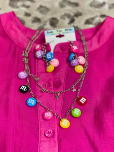 M&M Necklace - 2 Colors!