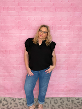 Load image into Gallery viewer, Ruffle Sleeve Top - 3 Colors!
