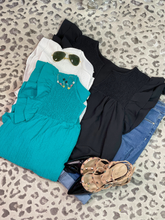 Load image into Gallery viewer, Ruffle Sleeve Top - 3 Colors!
