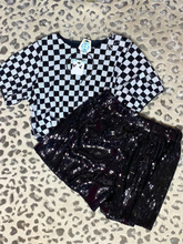 Load image into Gallery viewer, Sequin Checker Shirt
