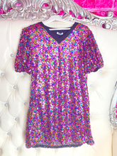 Load image into Gallery viewer, Multi Sequin Dress
