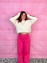 Load image into Gallery viewer, Striped Sleeve Sweater
