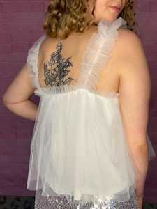 Tulle Tank - 2 Colors!