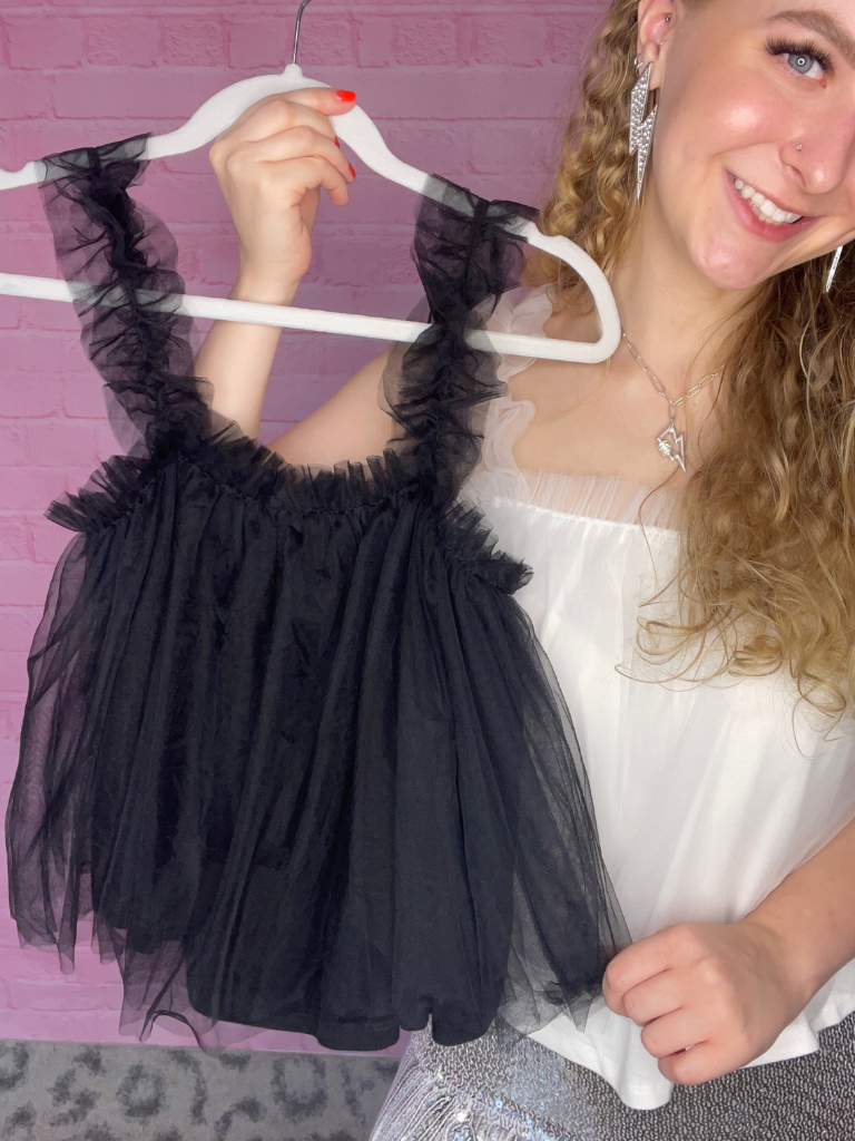 Tulle Tank - 2 Colors!